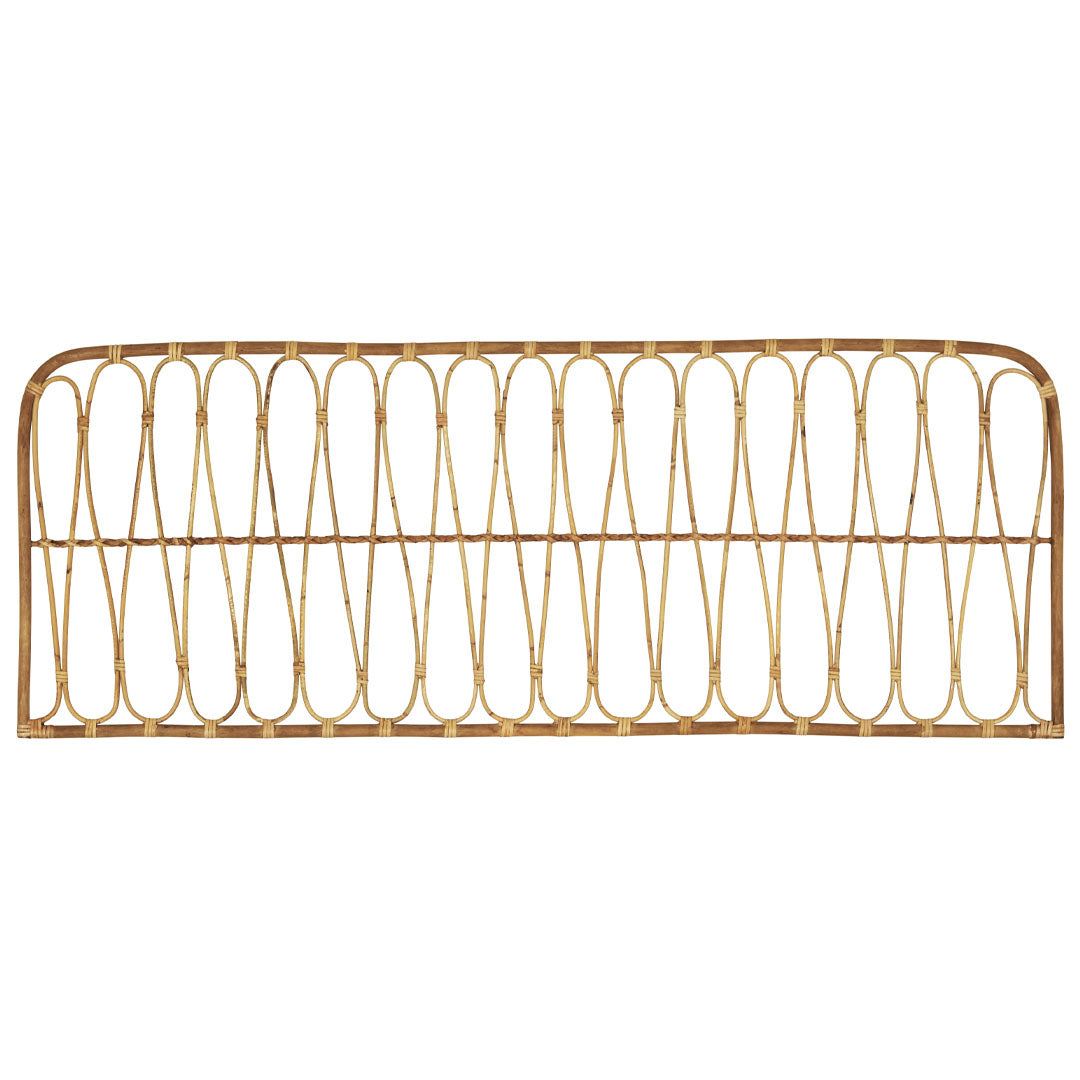 Ib Laursen – Bettkopfteil Rattan