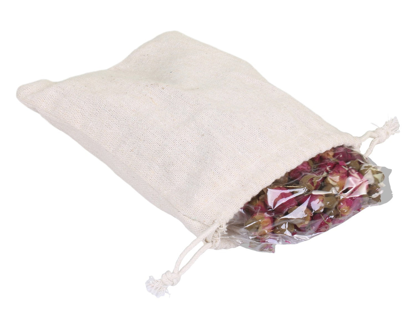 Chic Antique - Fleur Trockenrosen Potpourri - 50g, Leinensack