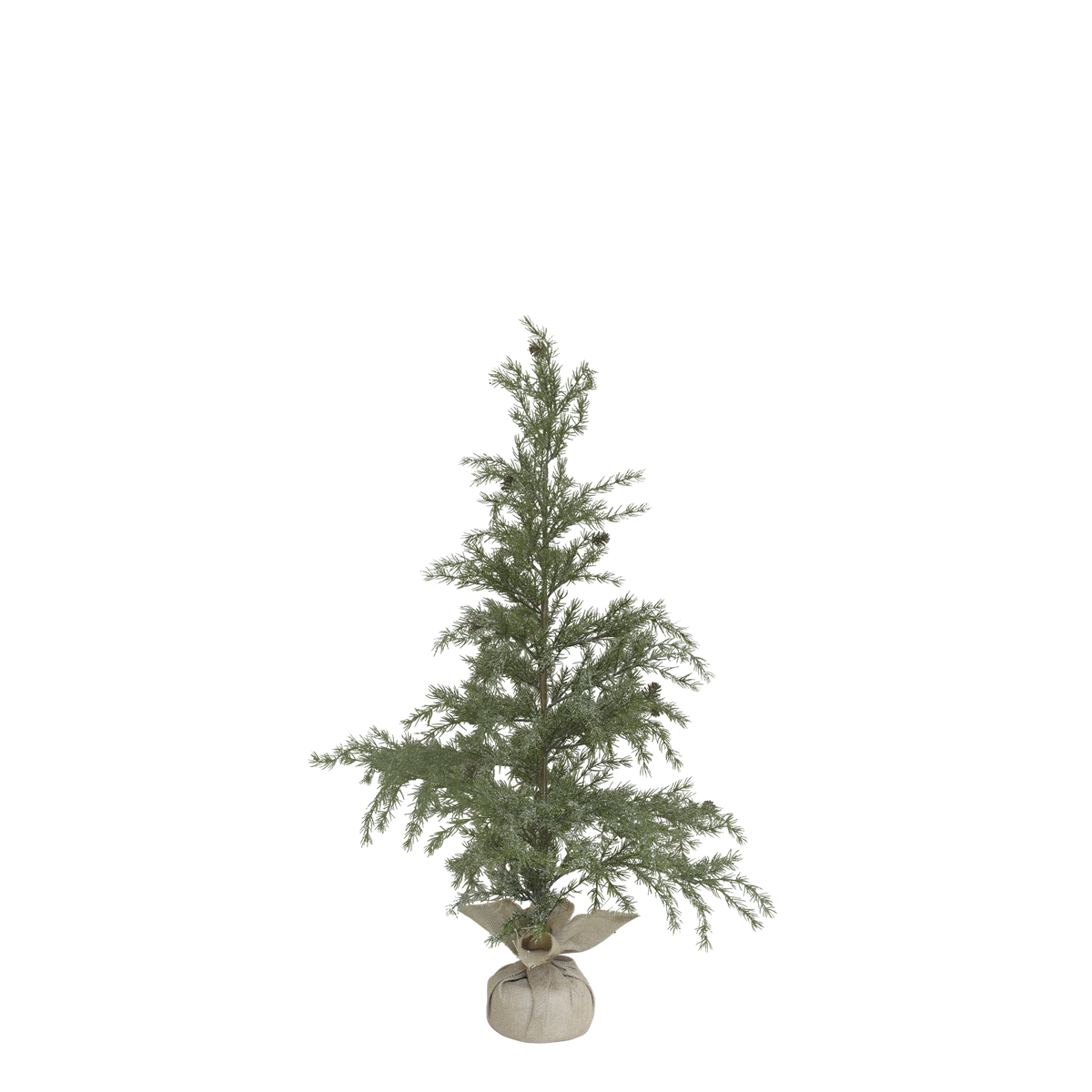 Chic Antique – Fleur Weihnachtsbaum mit Zapfen und Schnee – H120 cm – Grün