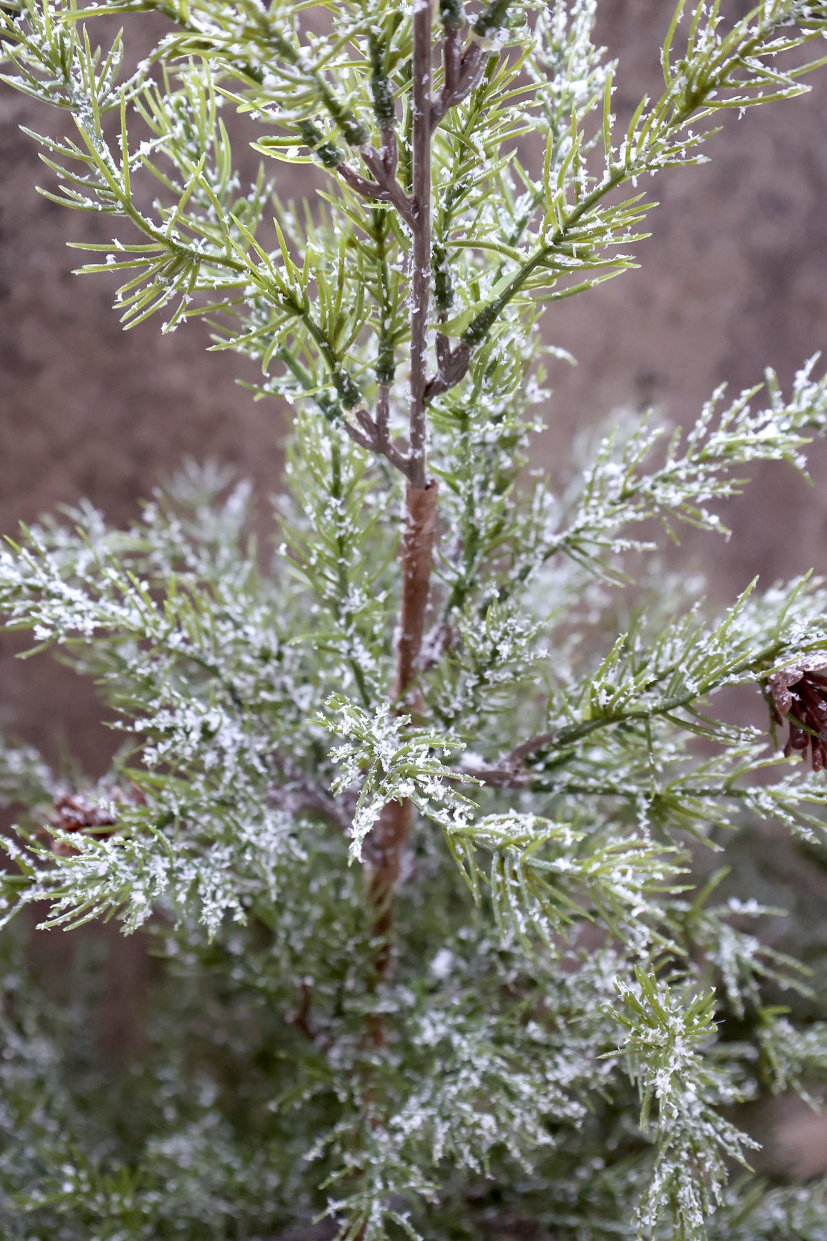 Chic Antique – Fleur Weihnachtsbaum mit Zapfen und Schnee – H150 cm – Grün