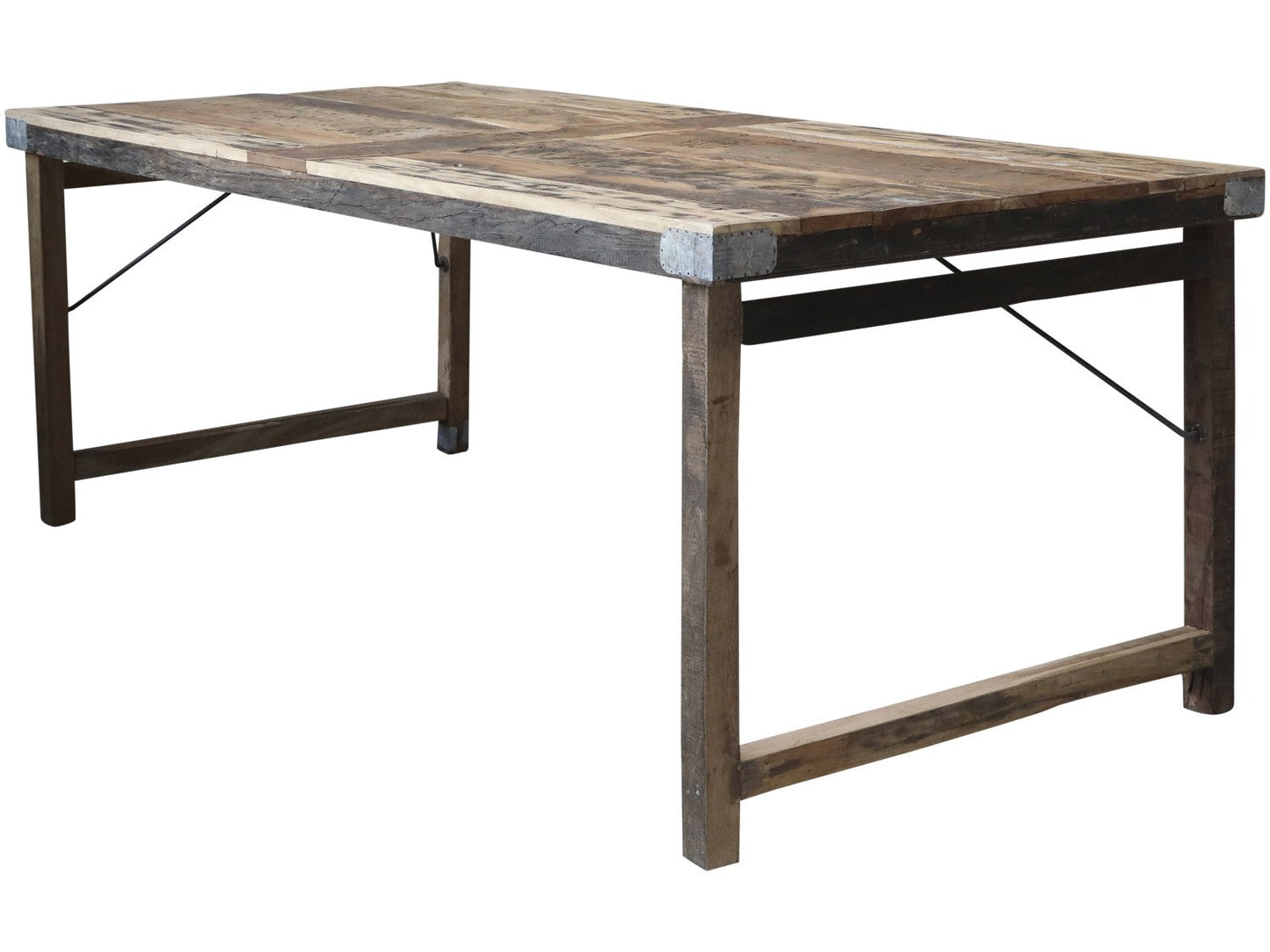Chic Antique – Grimaud Vintage Holztisch mit klappbaren Beinen