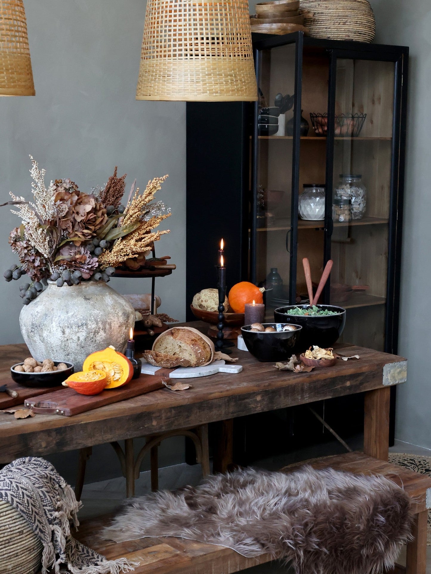Chic Antique – Grimaud Vintage Holztisch mit klappbaren Beinen