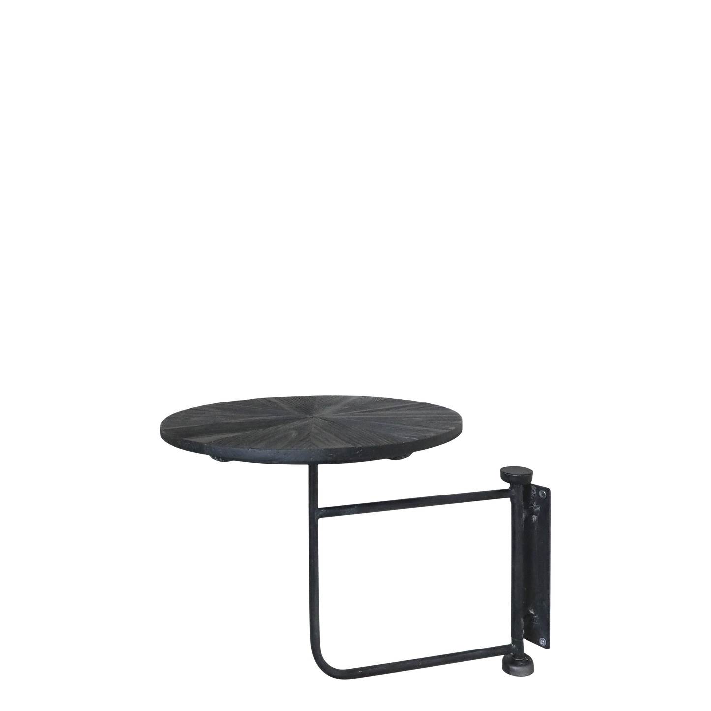 Chic Antique - Wandtisch – H40,5/Ø30 cm in Kohle