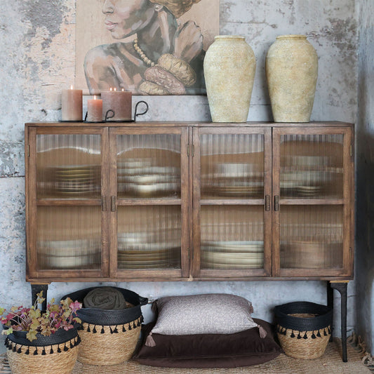 Sideboard mit Türen in Natur – stilvolle Aufbewahrung mit warmen Holztönen