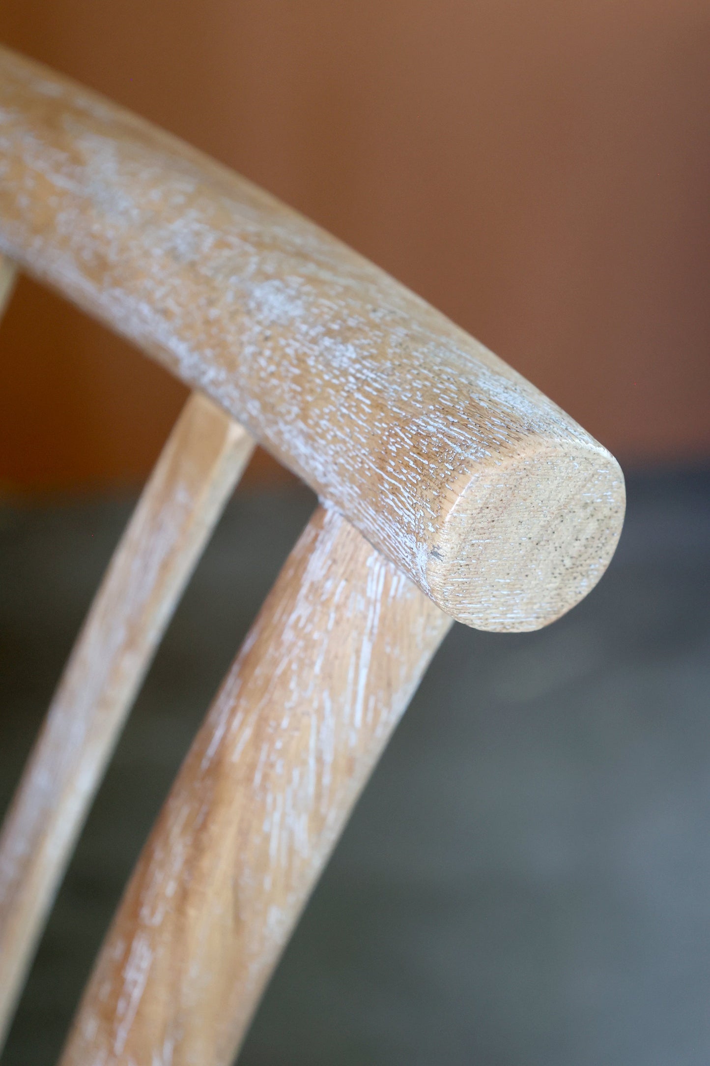 Chic Antique - 2 Stück Französischer Esszimmerstuhl mit Geflechtsitz