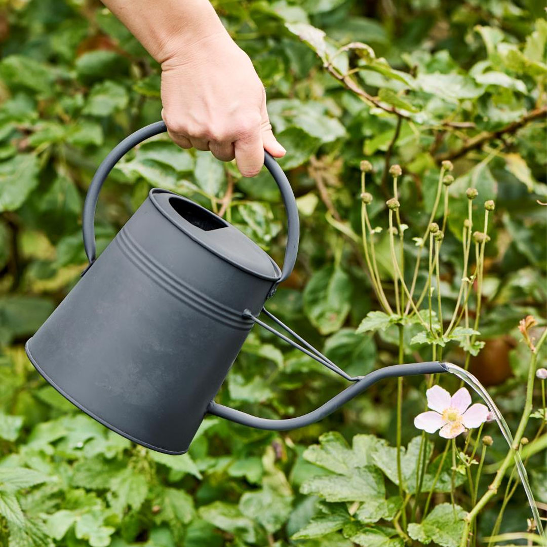 Gießkanne – Matt Schwarz, 2,3 Liter