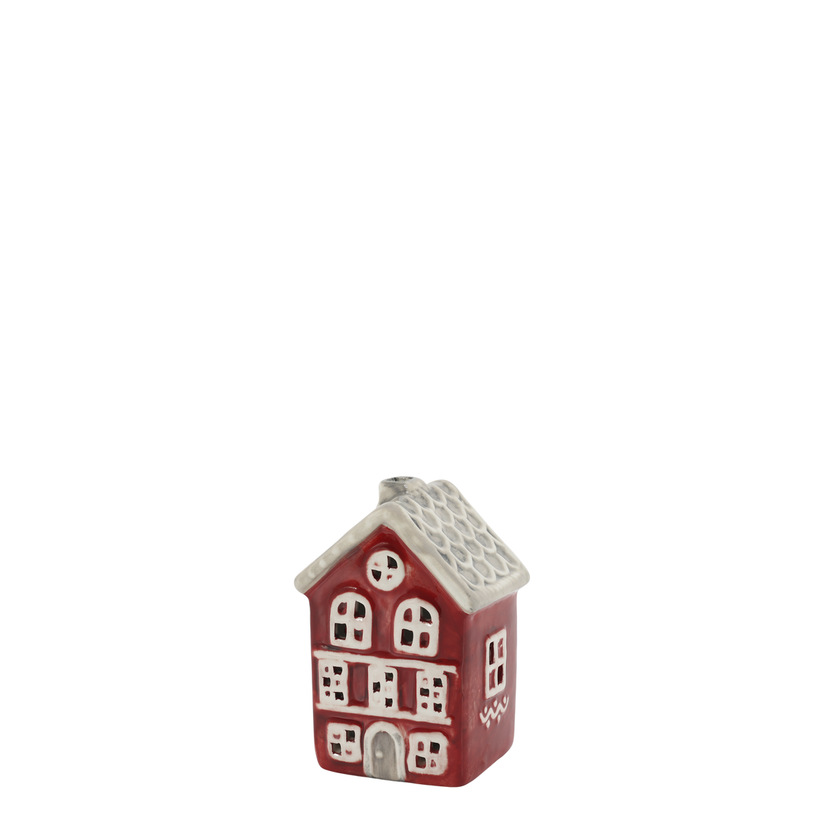 Chic Antique – Chamonix Haus für Teelichter – H10 × L6,5 × B7,5 cm – Cherry