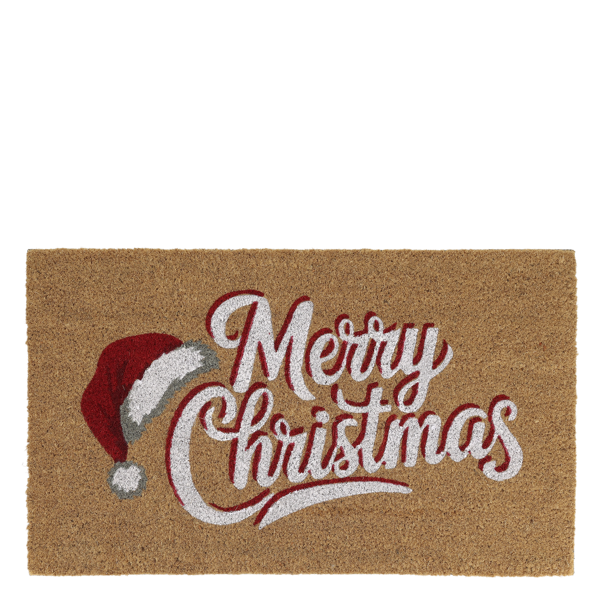 Chic Antique – Fußmatte Merry Christmas – H1,5/L75/B45 cm – Natur