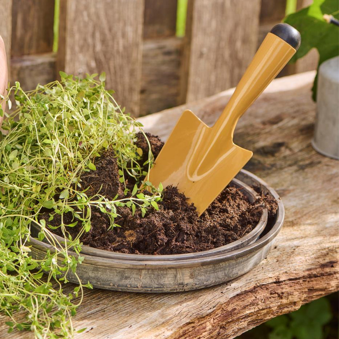 Ib Laursen – Kerzentablett-Set, 2-teilig – rund mit Rand, Urban Garden