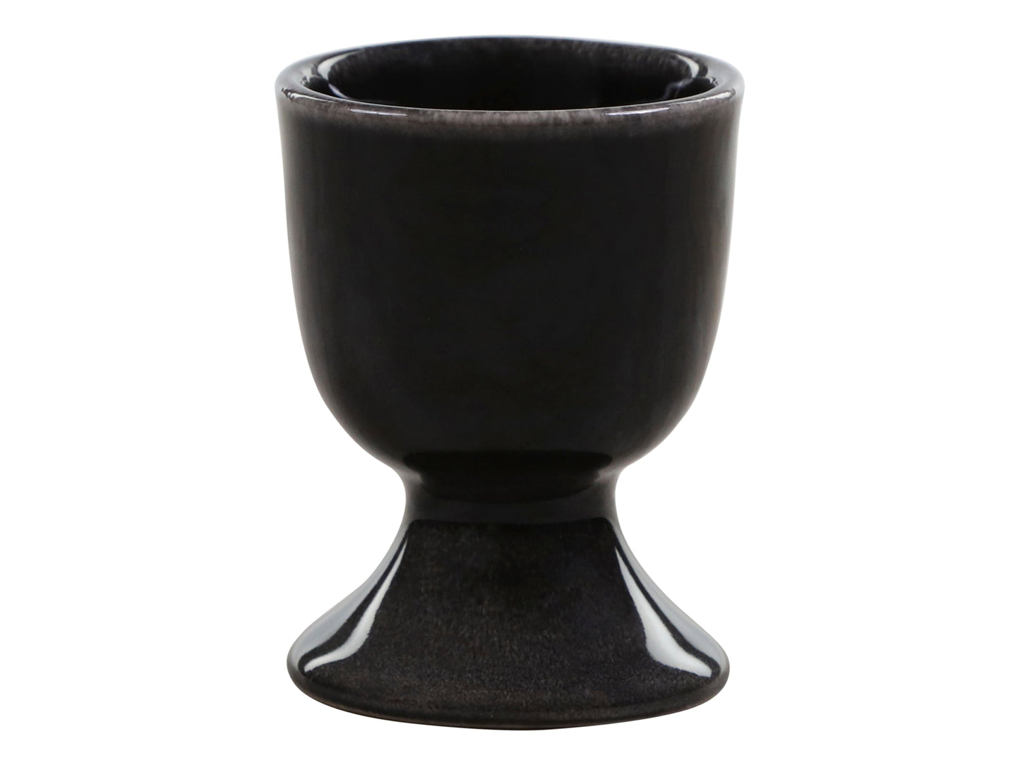 Chic Antique - Calais Eierbecher, 6 Stück, H6,5/Ø5 cm, Schwarz