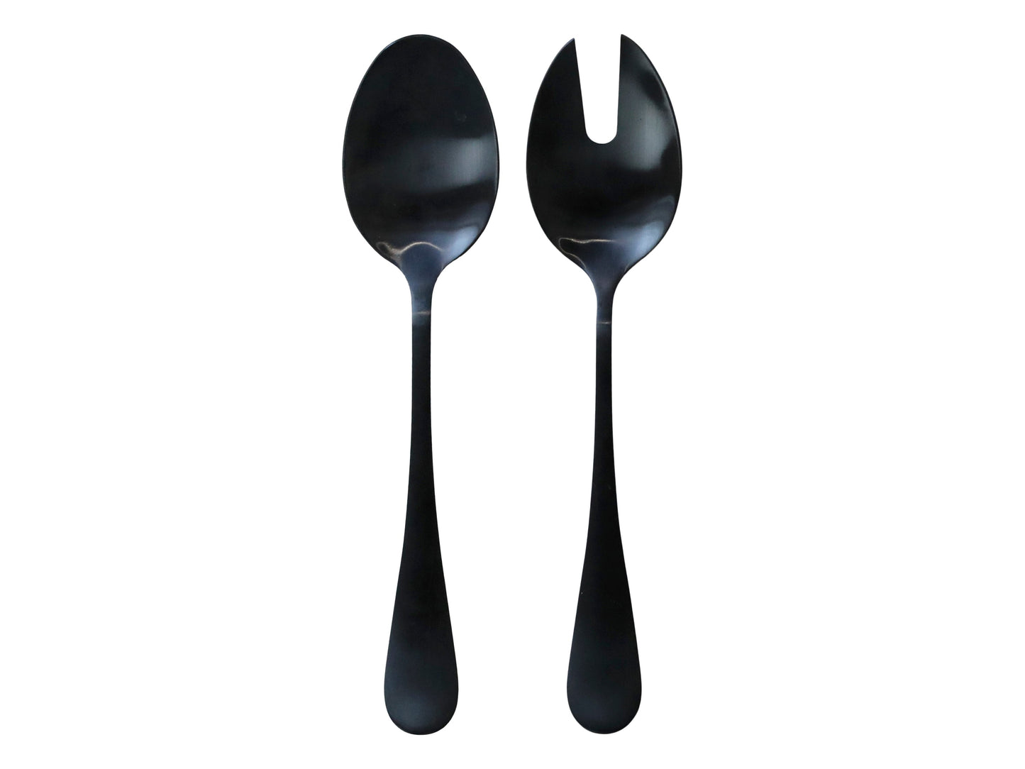 Chic Antique - Nordique Salatbesteck, Set von 2, L24 cm, Schwarz