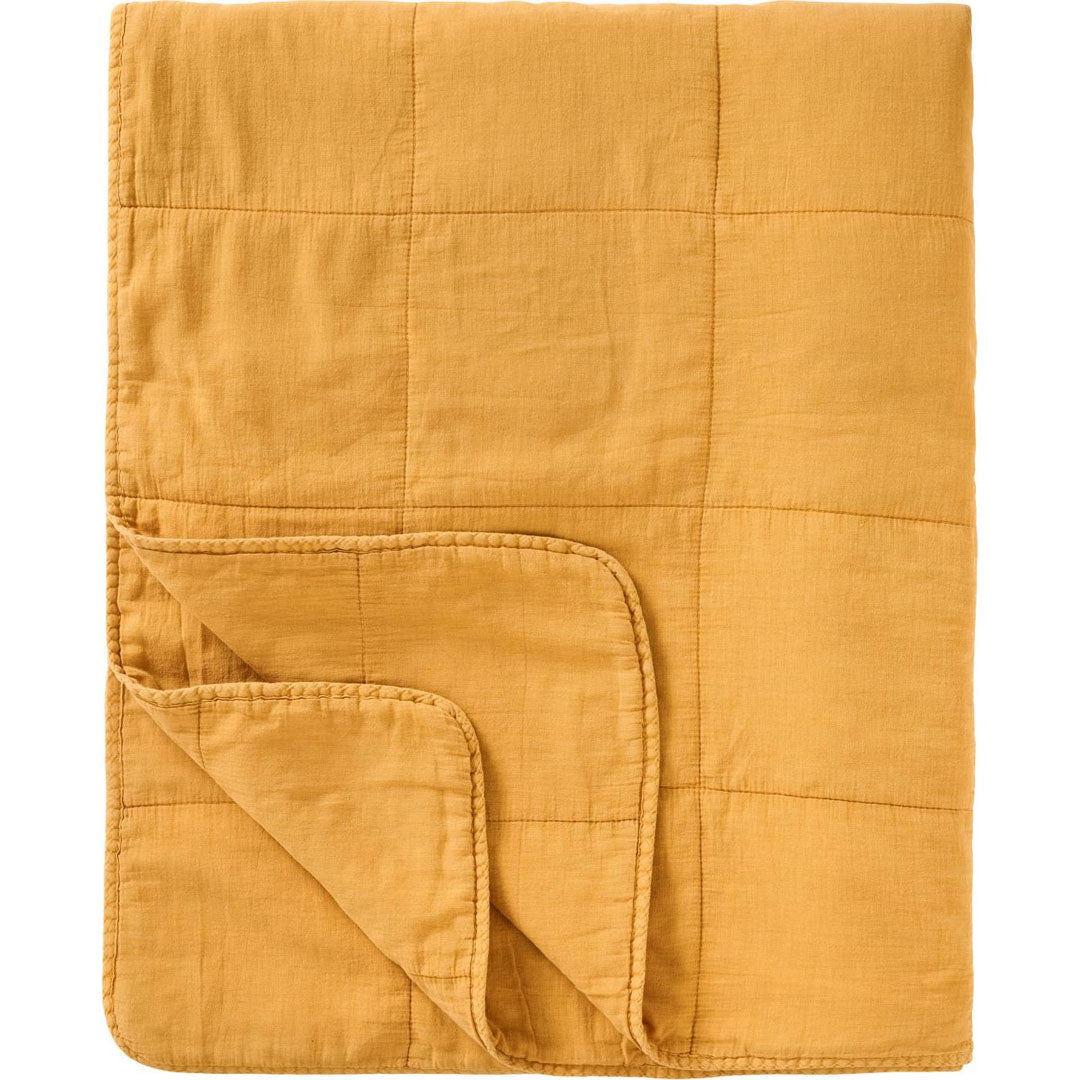 Ib Laursen – Vintage Steppdecke Doppelbett Harvest Yellow 240x240 cm