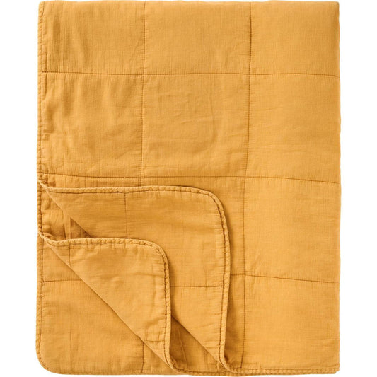 Ib Laursen – Vintage Steppdecke Doppelbett Harvest Yellow 240x240 cm