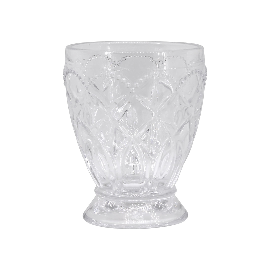 Saint-Émilion Glas mit Muster 350 ml – Klar | 6er-Set