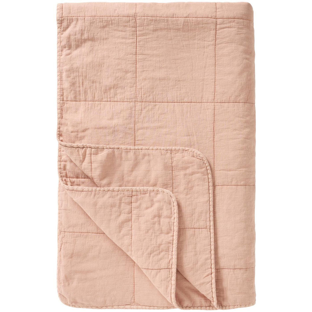Ib Laursen - Vintage Quilt Steppdecke rose shadow 130x180 cm