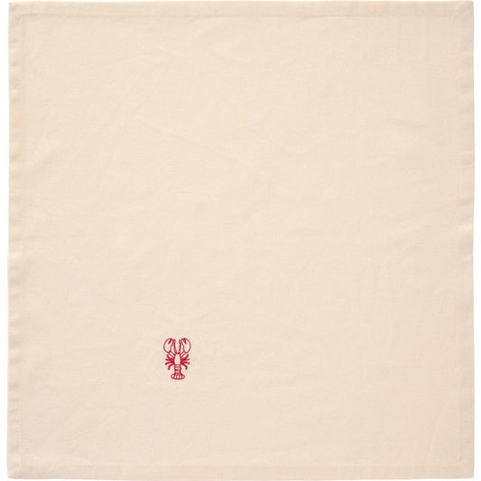 Ib Laursen - Stoffserviette Atlantis mit Hummer butter cream