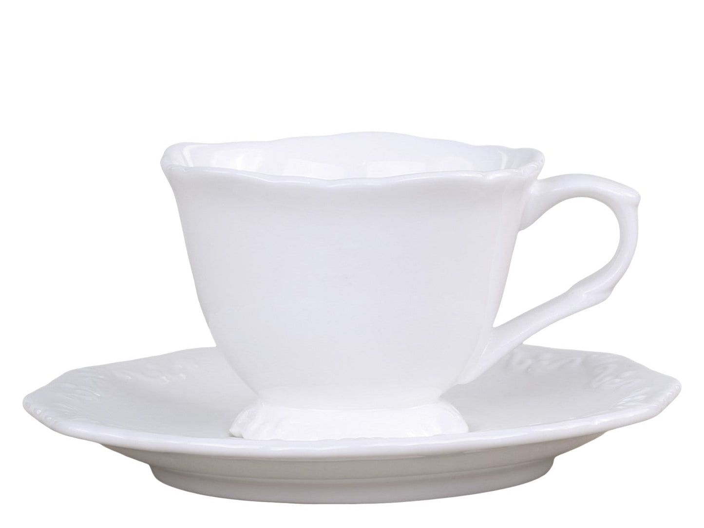 Chic Antique - Provence Espressotasse mit Untertasse, 6er-Pack