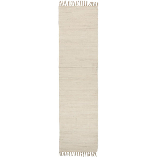 Ib Laursen – Flickenteppich – creme, 60×250 cm