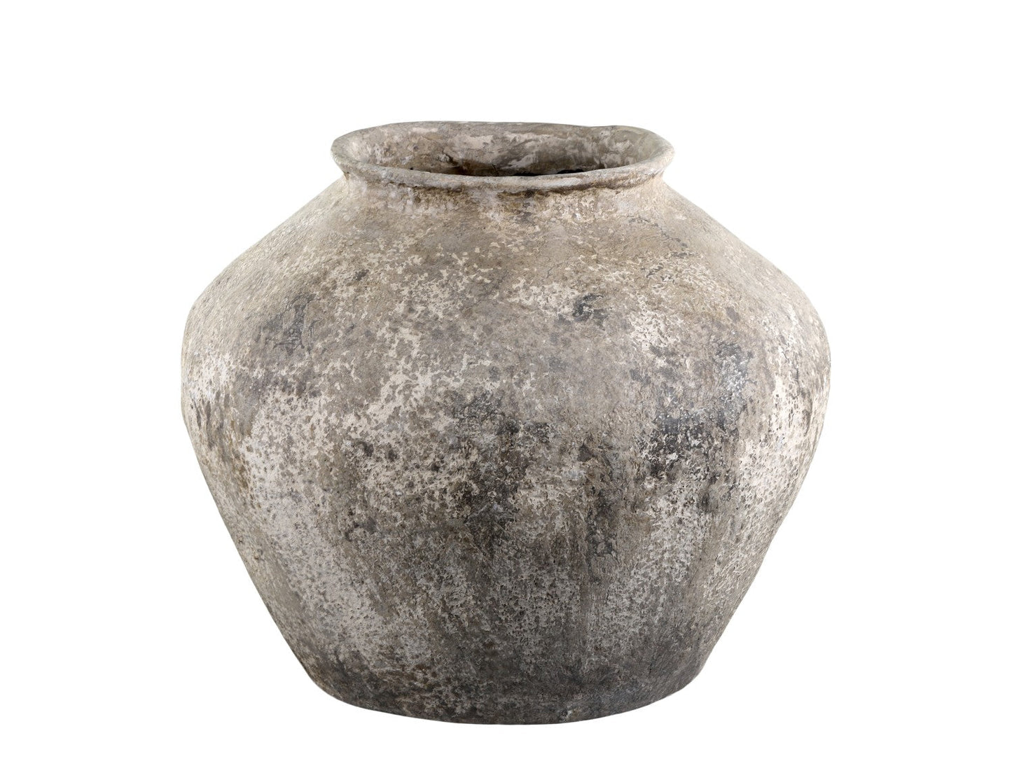 Chic Antique - Topf - H30/Ø36 cm, Antik Creme, Harz