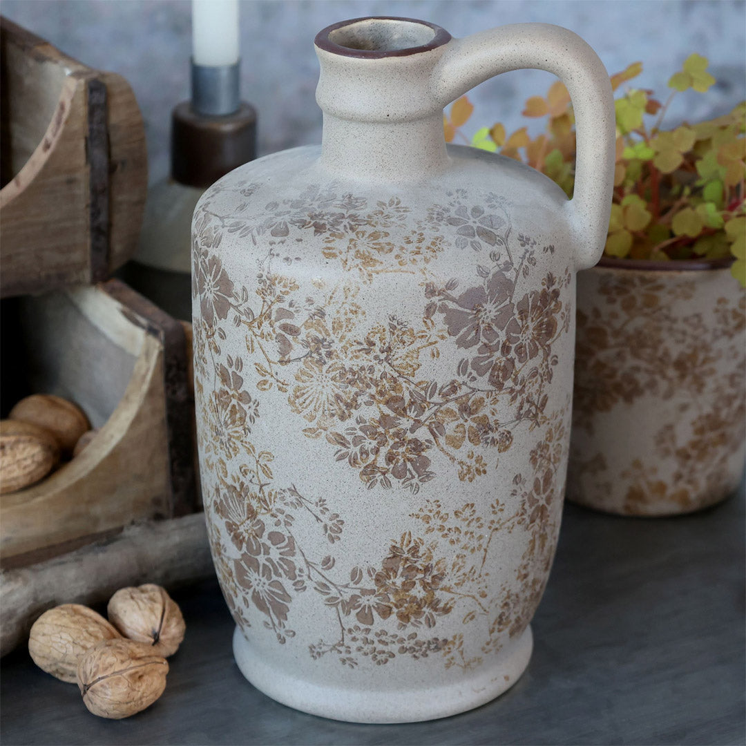 Chic Antique – Melun Kanne, H25/Ø13 cm, Latte