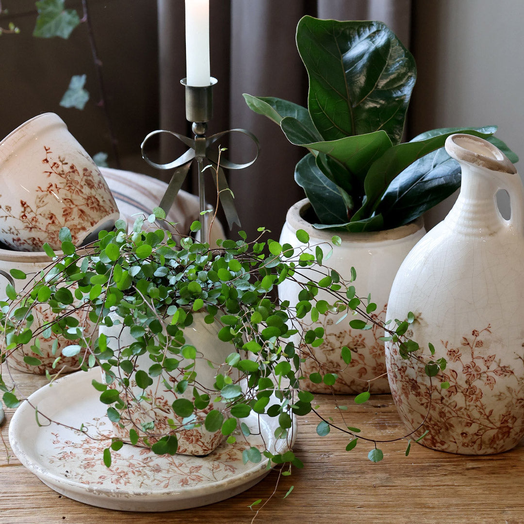 Chic Antique – Chaville Kanne groß, H13/Ø15 cm, Creme