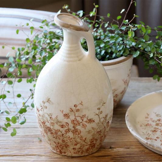 Chic Antique – Chaville Kanne groß, H13/Ø15 cm, Creme