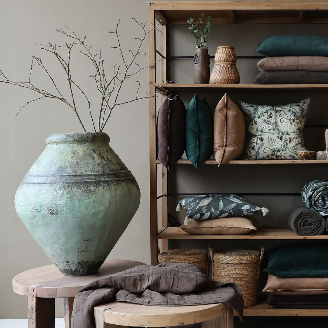 Chic Antique - Pflanzgefäß auf Ständer – Antique Verte