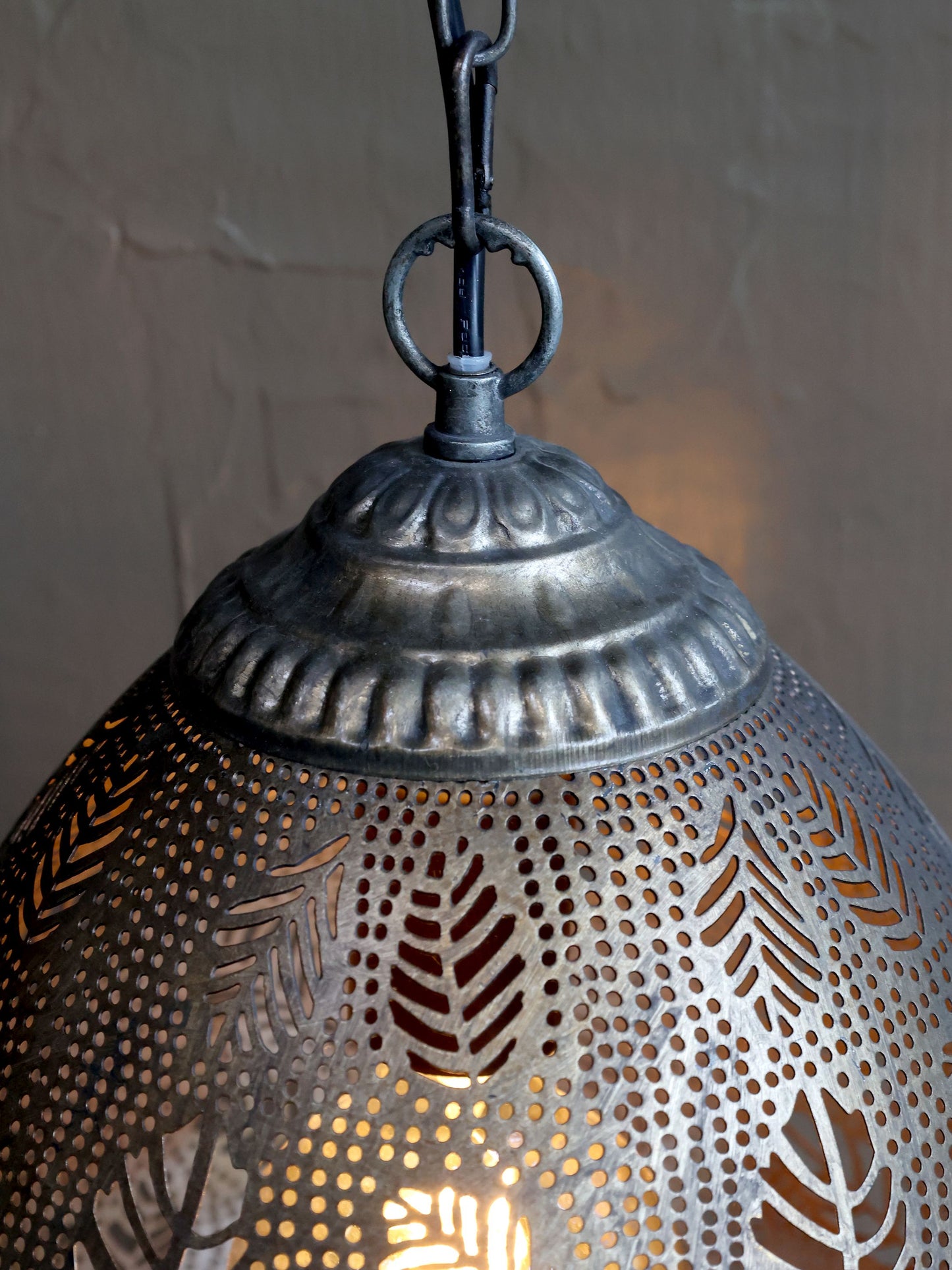 Chic Antique - Factory Loft Lampe, H40/Ø32 cm - Antique Schwarz