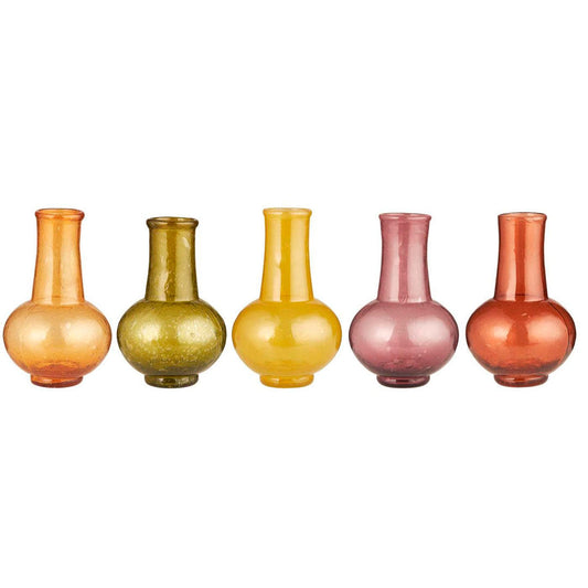 Ib Laursen – Vase Anemone mit breitem Hals – 5er-Set