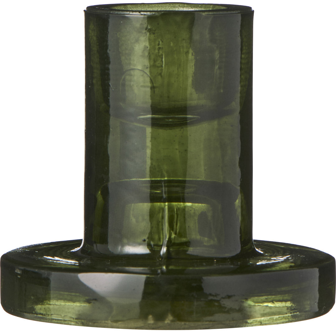 Ib Laursen - Kerzenhalter aus Glas für 2,2 cm Kerzen – Grün