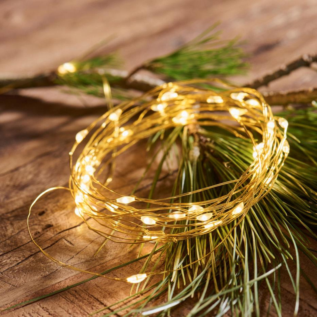 Ib Laursen - Lichterkette mit 40 LED-Lichtern – Für den Außenbereich