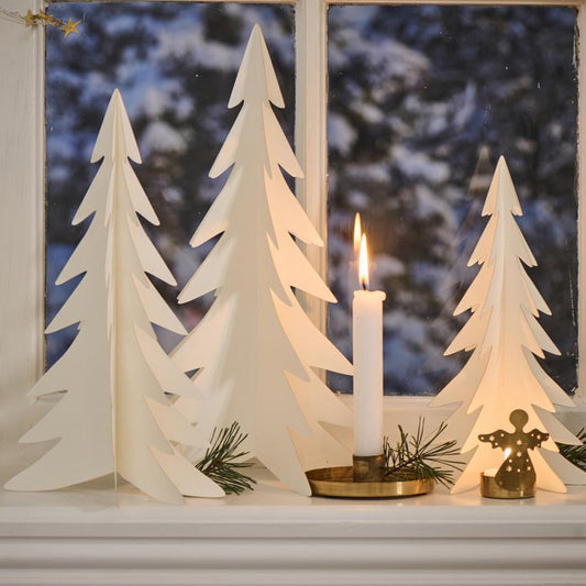 Ib Laursen - Stehendes Papierschnitt-Weihnachtsbaum klein