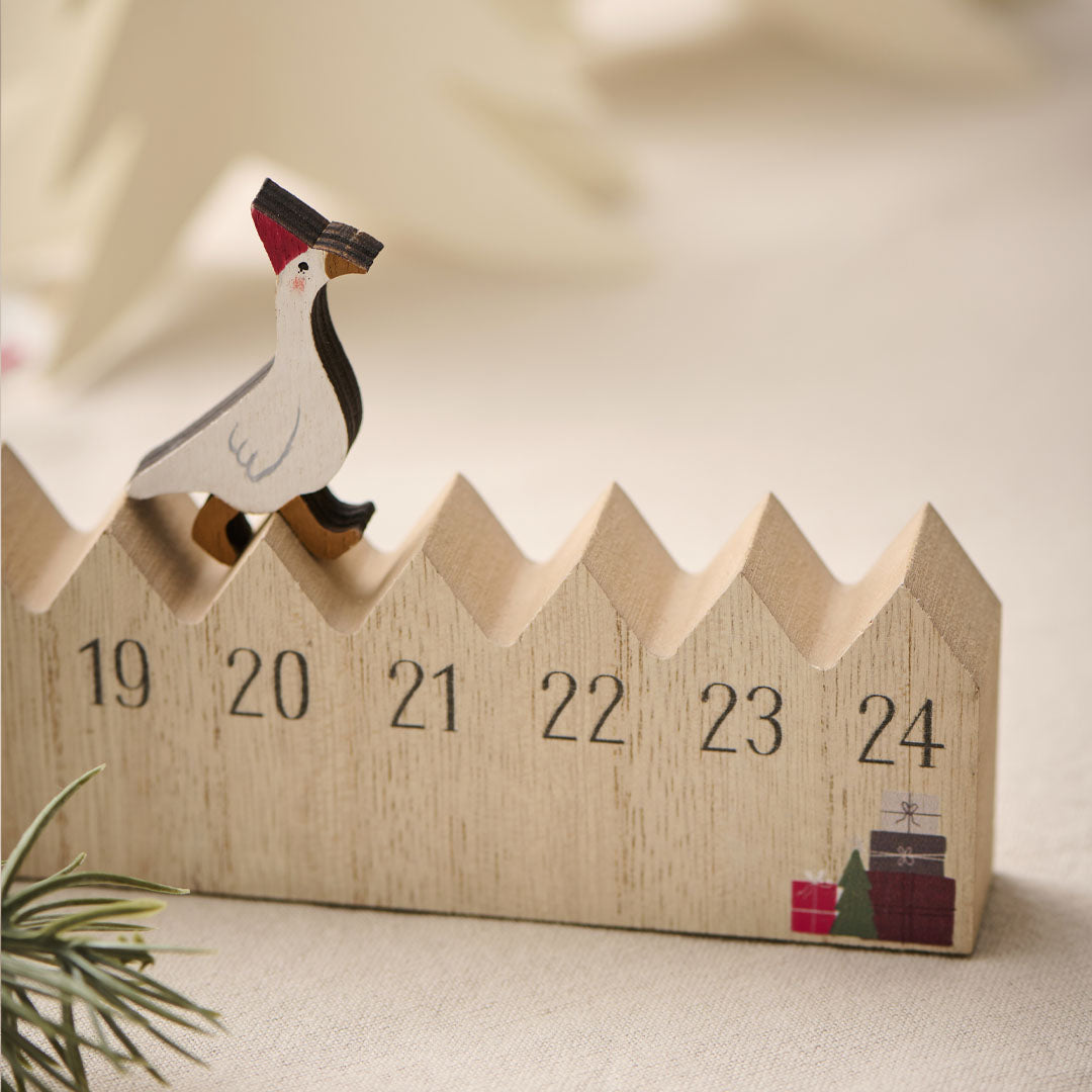Ib Laursen - Adventskalender 1-24 gehende Gans