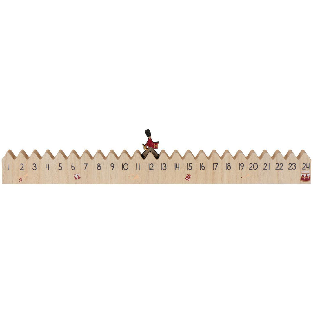 Ib Laursen – Adventskalender 1–24 mit marschierendem Soldaten