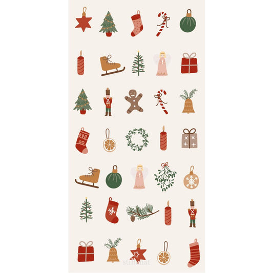 Ib Laursen - Serviette Weihnachtsmotive – My Nostalgic Christmas, 16 Stück
