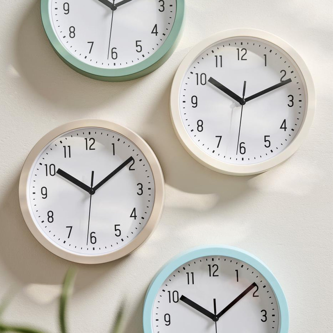Ib Laursen – Wanduhr Türkis H: 4 Ø: 20 – Klein