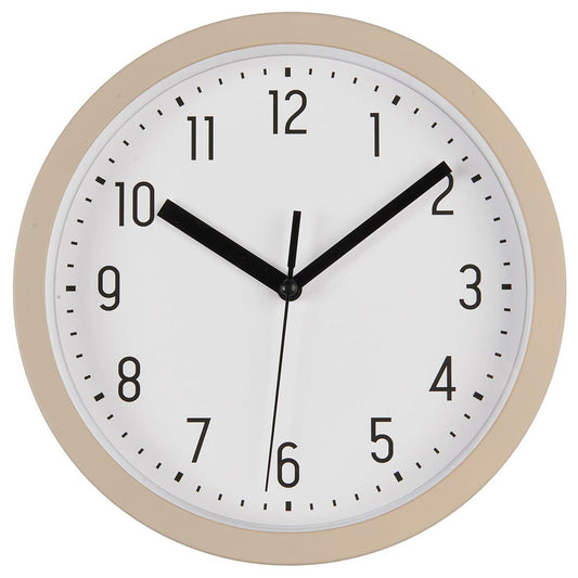 Ib Laursen – Wanduhr Sandfarben H: 4 Ø: 20 – Klein