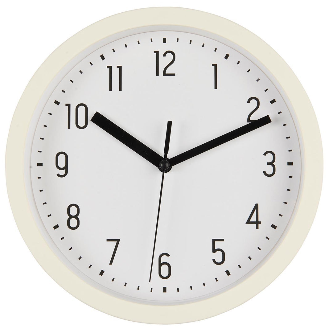 Ib Laursen – Wanduhr Butter Cream H: 4 Ø: 20 – Klein
