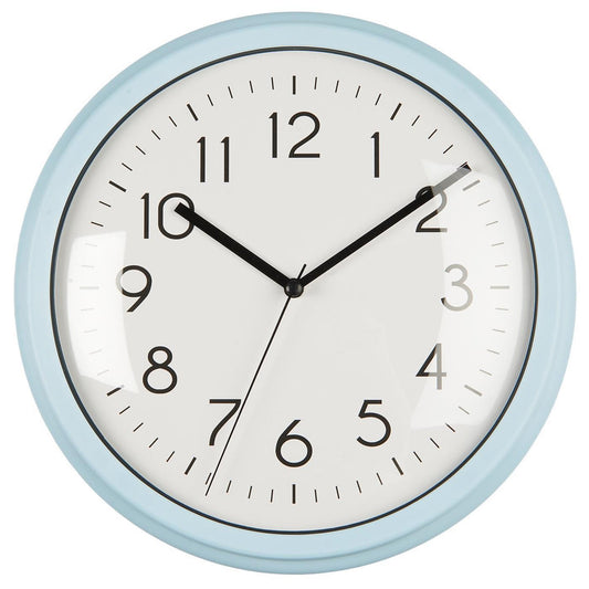 Ib Laursen – Wanduhr Türkis mit Rand H: 5 Ø: 26 – Mittel