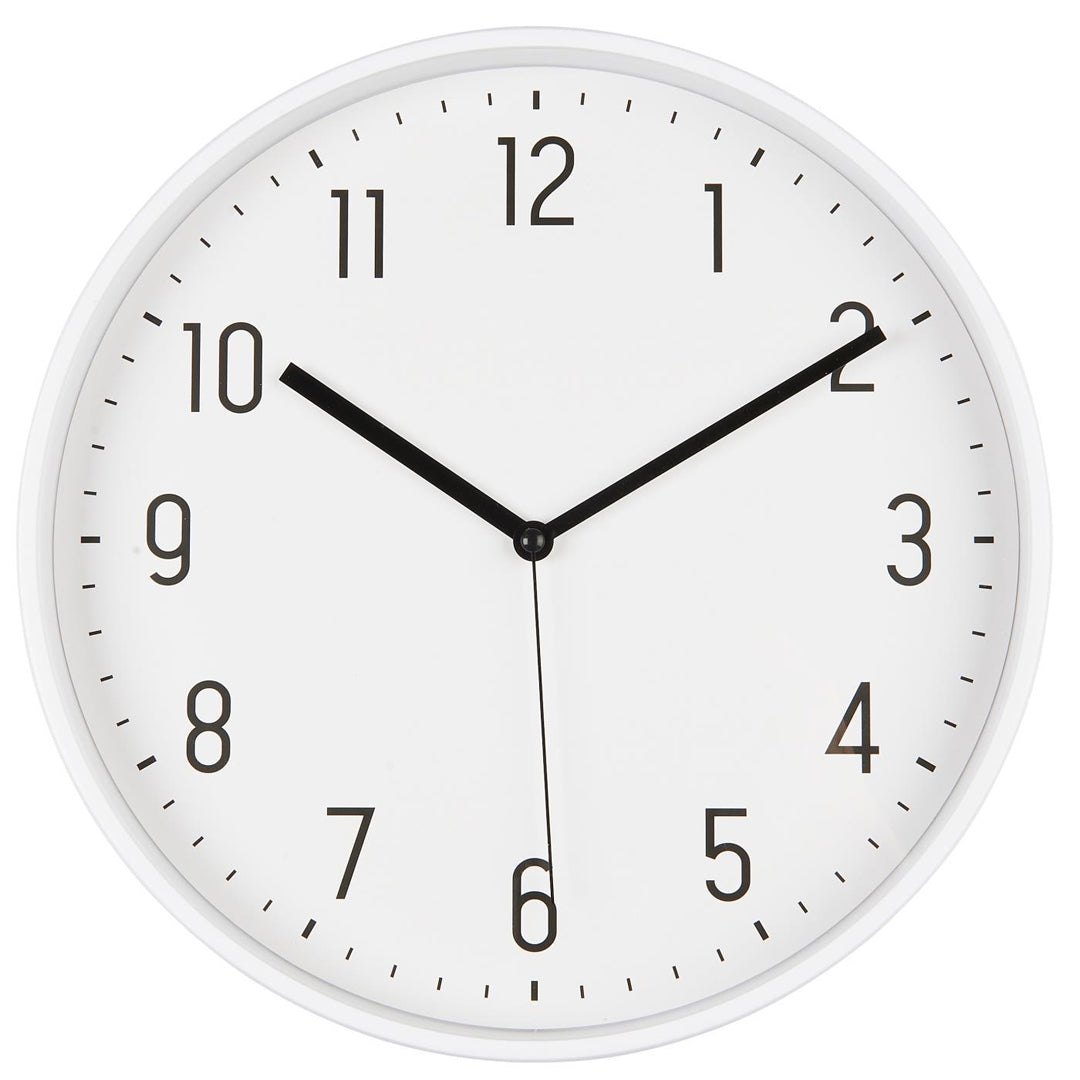 Ib Laursen – Wanduhr Weiß – Große Ausführung