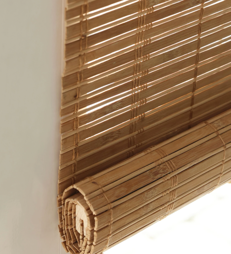 Chic Antique - Bambus-Rollo Naturfarben B90/L210 cm