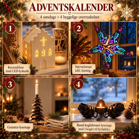 Adventskalender – 4 stimmungsvolle Lieblingsstücke für eine gemütliche Weihnachtszeit