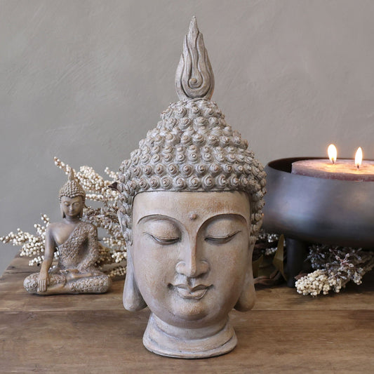 Chic Antique - Buddha H28,5/L15/B11,5 cm Latte