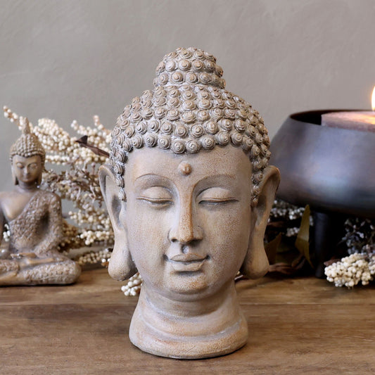 Chic Antique - Buddha H19,5/L11/B11,5 cm Latte