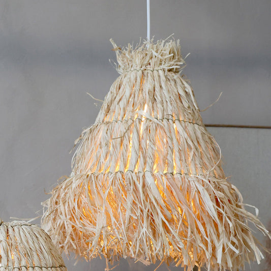 Chic Antique - Lampenschirm aus Geflecht, H26/Ø30 cm - Natur