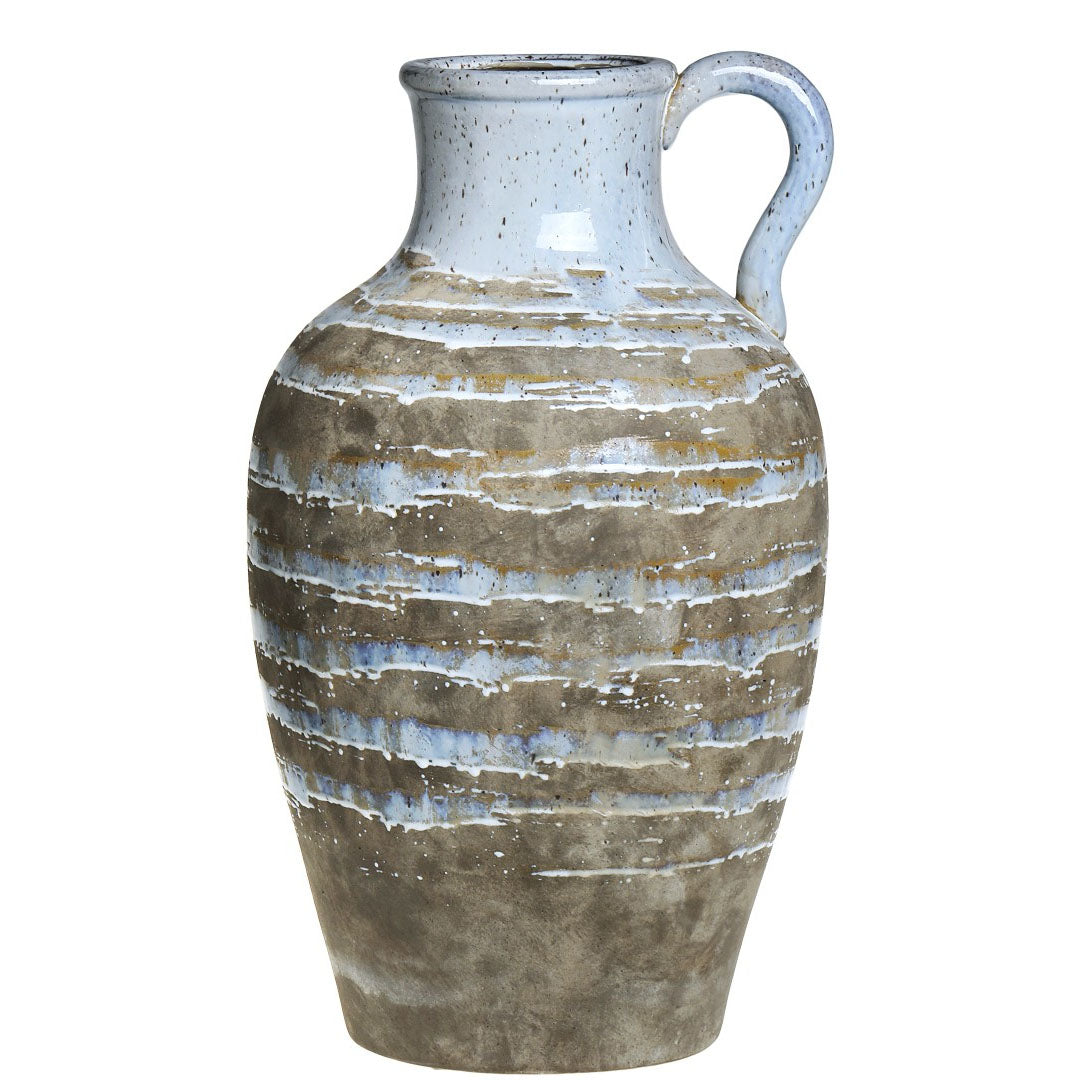 Chic Antique – Maxim Vase mit Henkel – Opal, H70 / Ø40 cm