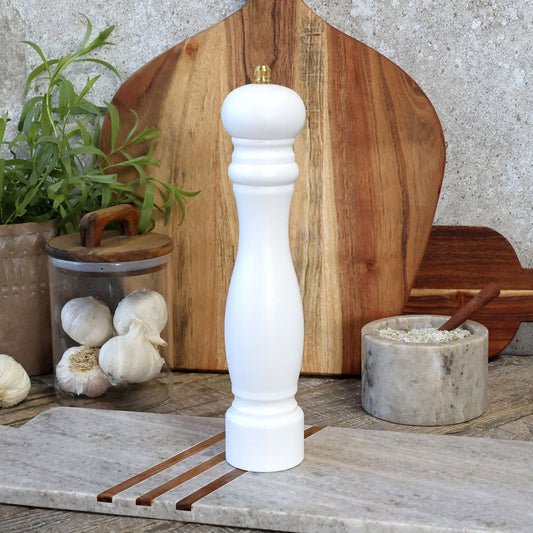 Chic Antique - Salz/Pfeffermühle aus Gummiholz mit Keramik-Mahlwerk