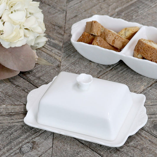 Chic Antique - Provence Butterdose Porzellan