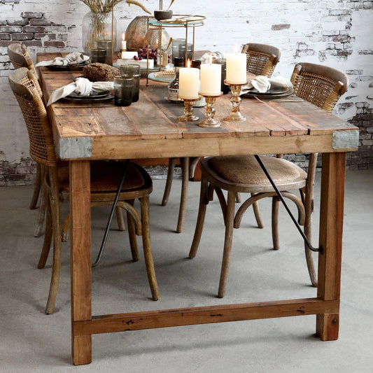 Chic Antique – Grimaud Vintage Holztisch mit klappbaren Beinen