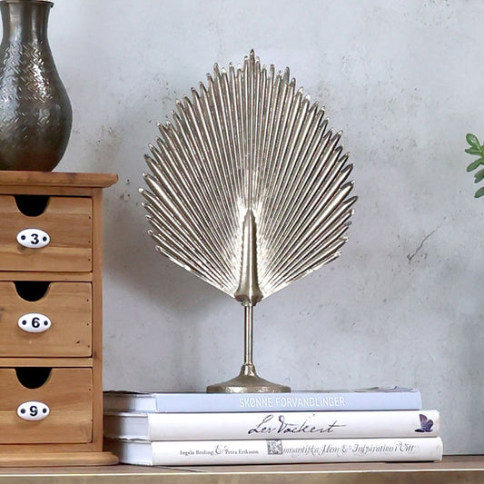Chic Antique – Dekoratives Blatt | H38 cm | Eisen